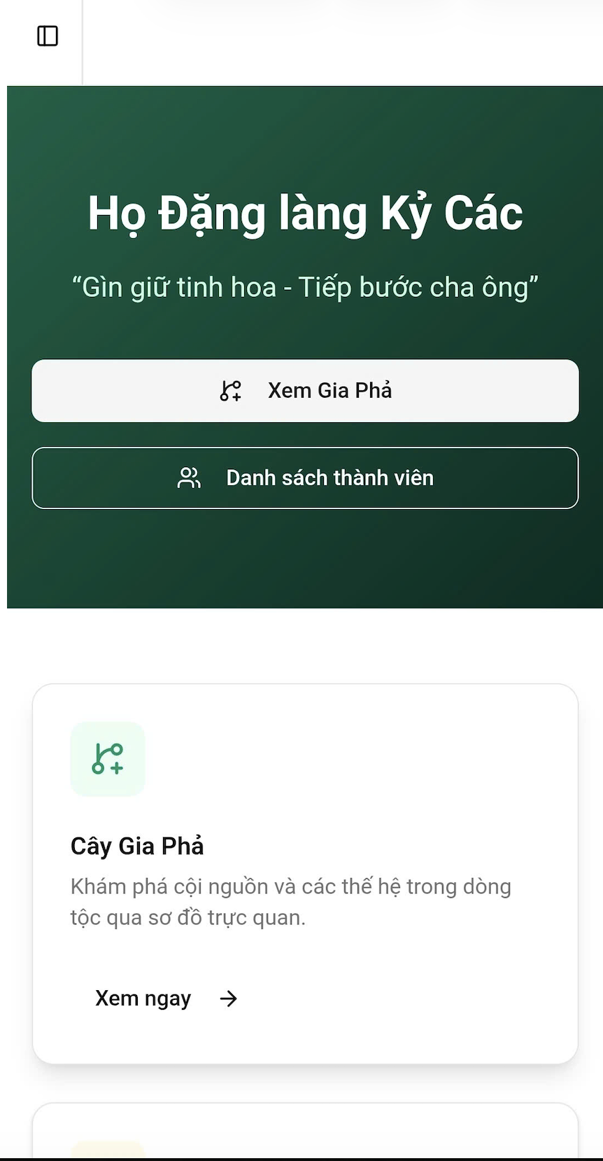 Giao diện di động